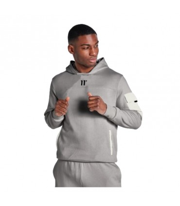 WOVEN POCKET HOODIE 11D3308 232 