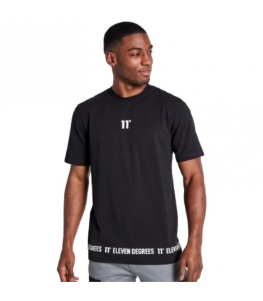 HEM PRINT T-SHIRT 11D3309 001 