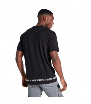 HEM PRINT T-SHIRT 11D3309 001 