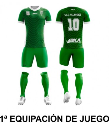 PACK BASICO OFICIAL JUGADOR E.F.VILLAVERDE EFVBPBOJ