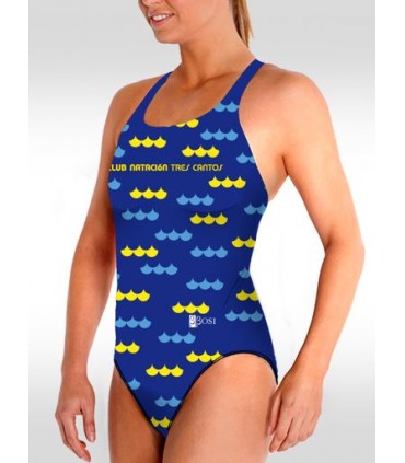 BOSSI BAÑADOR MUJER CLUB NATACION TRES CANTOS