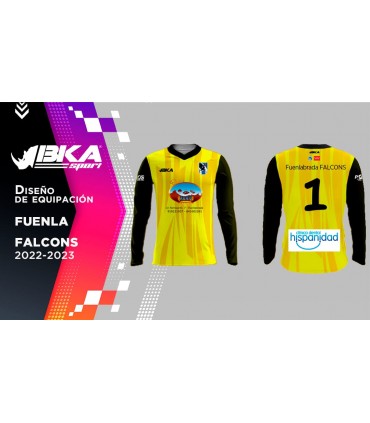 2ª CAMISETA JUEGO FUENLABRADA FALCONS PORTERO