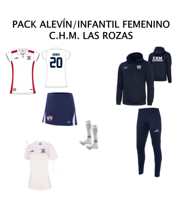 PACK COMPLETO ALEVÍN-INFANTIL FEMENINO LAS ROZAS