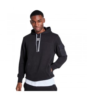 WOVEN POCKET HOODIE 11D3308 001 