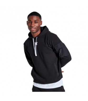 WOVEN POCKET HOODIE 11D3308 001 