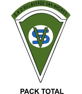 PACK TOTAL PORTERO E.F. VILLAVERDE EFVBPBTP