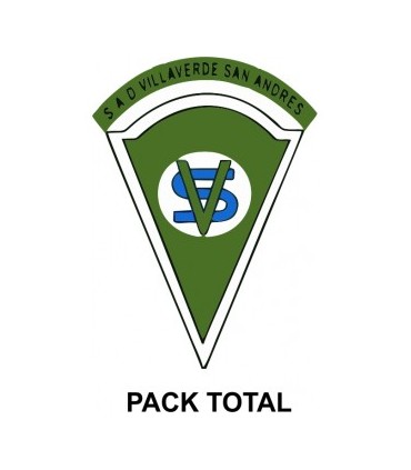 PACK TOTAL PORTERO E.F. VILLAVERDE EFVBPBTP