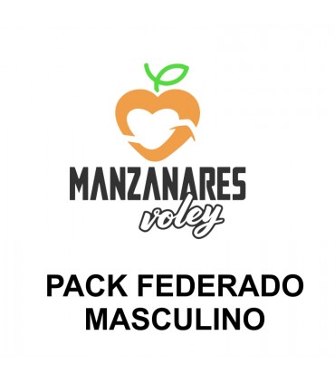 PACK FEDERADO MASCULINO VOLEY MANZANARES