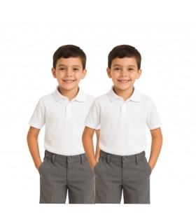 PACK DE 2 POLOS M/CORTA 4-7 
