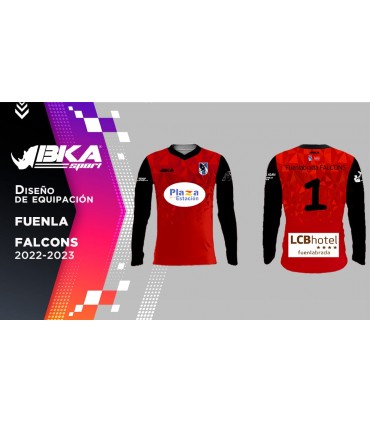 1ª CAMISETA JUEGO FUENLABRADA FALCONS PORTERO