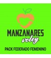 PACK FEDERADO FEMENINO MANZANARES VOLEY
