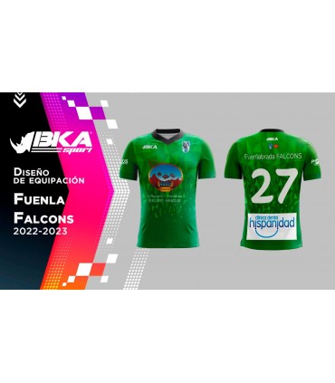 2ª CAMISETA JUEGO FUENLABRADA FALCONS JUGADOR