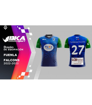 1ª CAMISETA JUEGO FUENLABRADA FALCONS JUGADOR