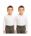 PACK DE 2 POLOS M/LARGA 4-8 