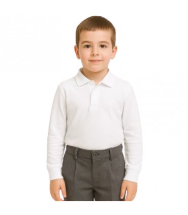 PACK DE 2 POLOS M/LARGA 4-8 