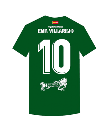 1ª CAMISETA OFICIAL JUGADOR EMF VILLAREJO