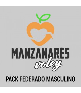 PACK FEDERADO MASCULINO MANZANARES VOLEY