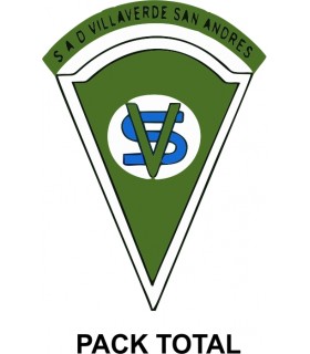 PACK TOTAL JUGADOR E.F. VILLAVERDE EFVBPBTJ