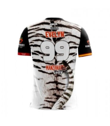 CAMISETA BLANCA MANZANARES VOLEY