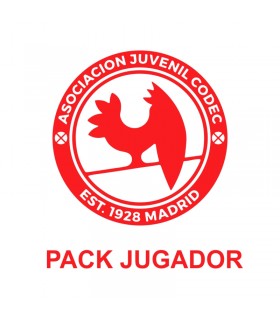 PACK JUGADOR CODEC MADRID