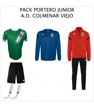 PACK JUNIOR ENTRENAMIENTO ADCV PORTERO