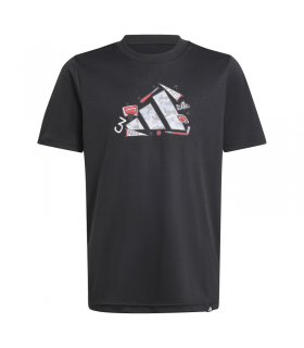 ADIDAS JR CAMO TRAINING TEE 