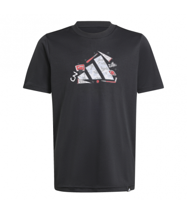 ADIDAS JR CAMO TRAINING TEE 