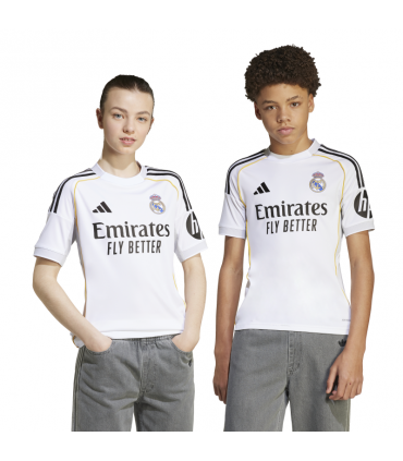 REAL MADRID HOME JERSEY JR 2025-26 