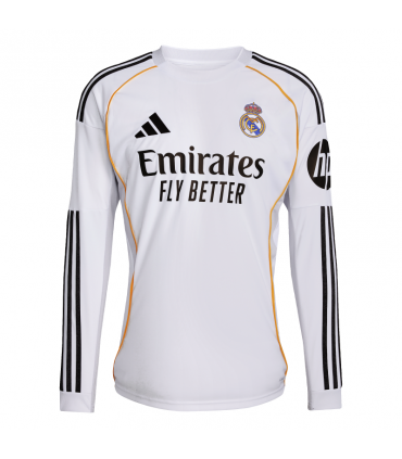 REAL MADRID HOME JERSEY LS 2025-26 
