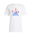ADIDAS PARIS LOGO GRAPHIC TEE