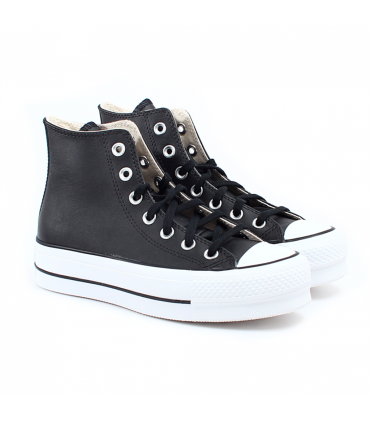 CHUCK TAYLOR ALL STAR HI LEATHER PLATFORM