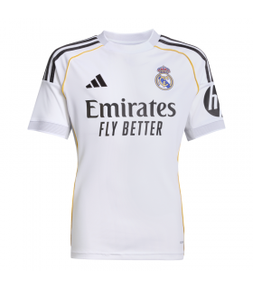 REAL MADRID HOME JERSEY JR 2025-26 