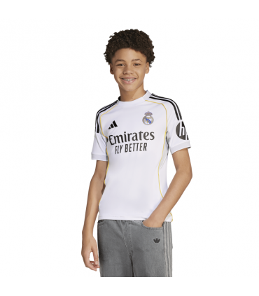 REAL MADRID HOME JERSEY JR 2025-26 